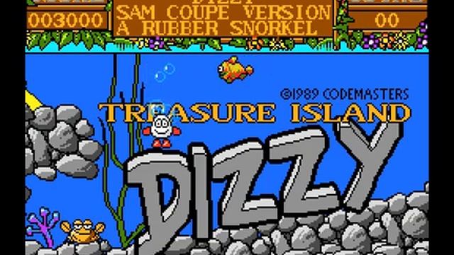 Treasure Island Dizzy Sam Coupe Attract Mode смотреть онлайн