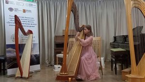 А.Ренье "У ручья", исп.Нефедова Юля, 9 лет, арфа