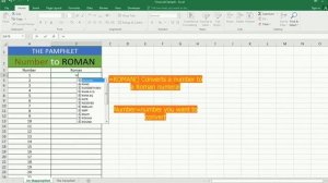 Change any Number to Roman numeral letter in Ms Excel | Explained in Tamil | Shortcuts in Excel