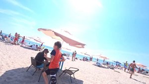 683 массаж на пляже по братски