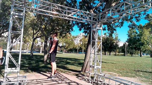 50 pull ups - 9:14 min @ 89 kg ( 2:30 min improvement from July 25) 2016, Budapest, Bikás Park смотреть онлайн