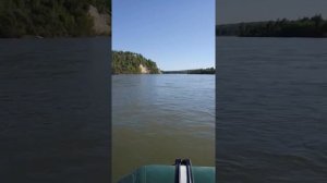 проба заезда ,проверка расход топлива на лодке Тюмень 320 под мотором Нептун 23.