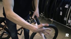 Как установить грипсы (How to install grips MTB BMX)