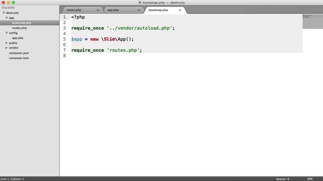Build a self-destructing message app: Configuration (3/13) смотреть онлайн