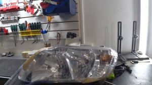Светодиодный головной свет Toyota Land Cruiser Prado 150. DILIHT TRILED