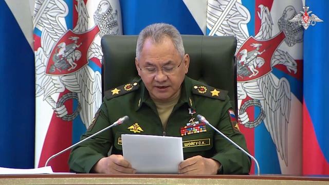 Вступительное слово Министра обороны РФ генерала армии Сергея Шойгу