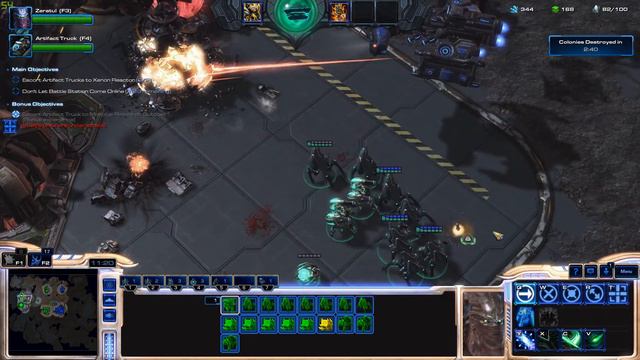 Starcraft 2 - Coop - Cradle of Death - Brutal - Zeratul смотреть онлайн