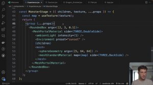 React Three Fiber Tutorial - Mesh Portal Material