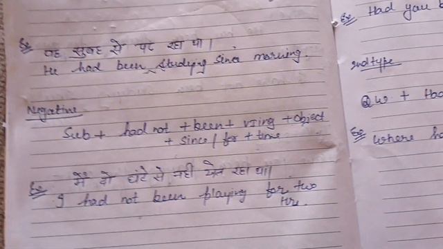 Past Perfect Continuous Tense смотреть онлайн