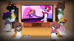 Missing Children react to Afton Family||rayverse||gacha club||NO SHIPS