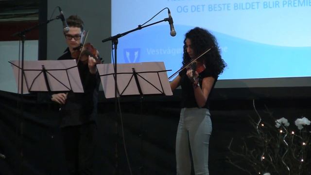 Vivaldi Concerto for 2 Violins in A minor - Sema Al-Taie  Joris Wittenhorst
