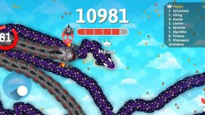 Snake.io-(Gameplay 213)-ORCANIS En Snakezilla
