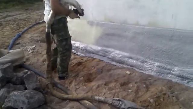 Гидроизоляция фундамента ППУ смотреть онлайн
