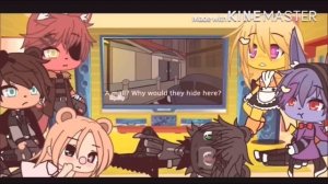 All My FNAF React To Piggy Memes In One Video • GachaLife