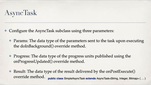 14 - background tasks - part 3 AsyncTask смотреть онлайн