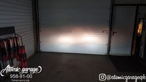 Mercedes W203 установка бидиодных линз