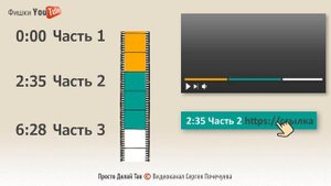 Как сделать тайминг на YouTube, создать видео оглавление. Новая фишка Video Chapters
