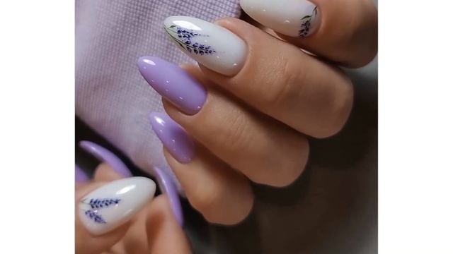 Модный сиреневый маникюр 2022-2023: новинки и фото дизайна | Дизайн ногтей | Fashion manicure 2022