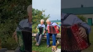 Гармонисты Николай Кутузов, Николай Артёмов г.Орёл.