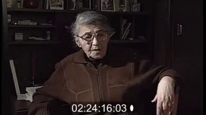 Анна Ларина (1914-1996) | Интервью 1990 г.