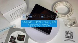 Умный WiFi терморегулятор термостат с Алисой для теплого пола с голосовым управлением TERMO-10-чер