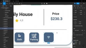 How to make  a modern UI design of Real Estate Mobile Application in Figma | Figma Tutorial