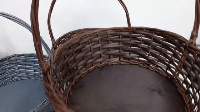 Плетеные корзины из лозы от производителя. 2 новинки!