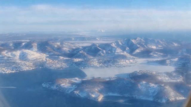 Посадка в аэропорту Елизово (Камчатка) 2 января 2024 года