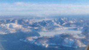 Посадка в аэропорту Елизово (Камчатка) 2 января 2024 года