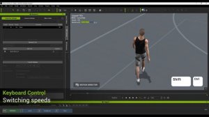 Motion Director Athletic Run Pack - Multidirectional Power and Speed Control | iClone 8