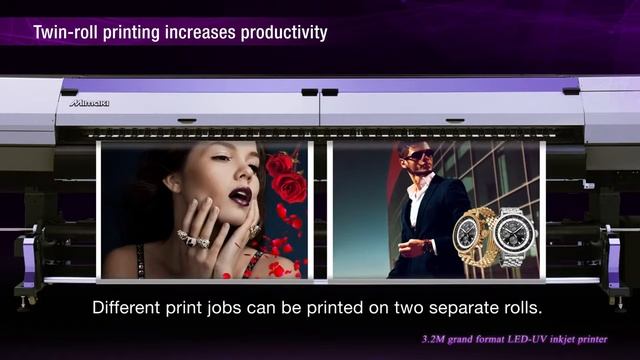 Широкоформатный светодиодный УФ-принтер Mimaki SIJ-320UV смотреть онлайн