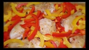 Куриные ножки с перцем