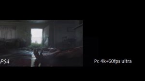 The LAST OF US 2 СРАВНИВАЕМ ГРАФИКУ PS4 VS PC