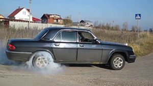 Volga 31105 burnout / ОтжЫг на ГАЗ-31105