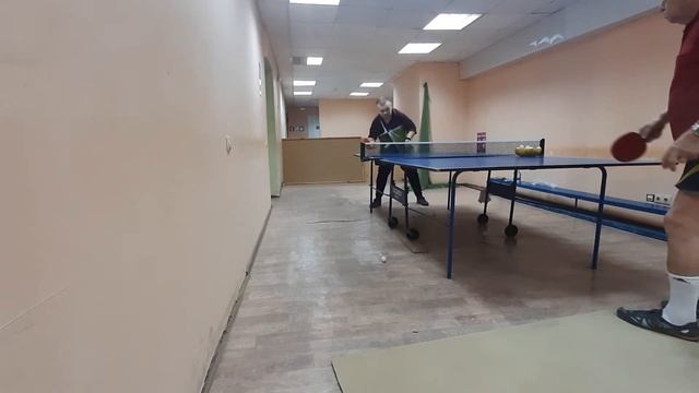 настольный теннис  тренировка инвалидов