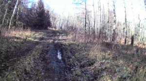 Покатушка 14.10.2022 в бор Отгонка, веломотор F80 yamahajog,тест на проходимость и тягу ч4