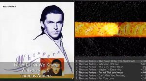 Thomas Anders - Whispers (1991), (Full album).