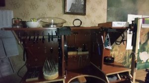 Ювелирный верстак своими руками для хобби , ювелирный стол из подручных материалов !