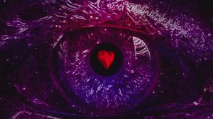 Сердце - третий глаз. Саморазвитие. Картина нейросети.