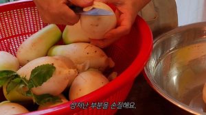 [SUB]겨울이면 생각나는 시원하고 아삭한, 초간단  동치미 쉽게 만들기/ Radish kimchi