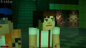 Прохождение 3 эпизода "Minecraft story mode (Season 2)" (Русская озвучка.  Бред)
