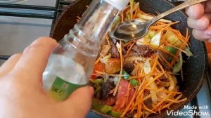 "ХЕ" ИЗ ПЕЧЕНИ.ОЧЕНЬ ВКУСНЫЙ КОРЕЙСКИЙ САЛАТ.