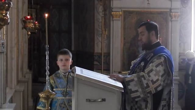 Евангельское чтение. Диакон Василий Олещук