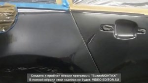ремонт крыла и задней двери шевроле круз
