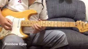 Rainbow Eyes Ritchie Blackmore cover Improvised Guitar Instrumental