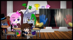 Fnaf security breach react to poppy playtime {gacha club}