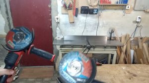 Сравнение аккумуляторной и сетевой УШМ. Круги HAUER!!!