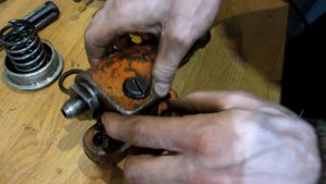 Масляный насос 1к62, как сделать посадку под шарик.