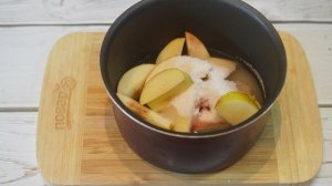 Варенье из яблок и грецких орехов в мультиварке