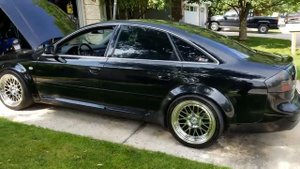 AUDI V8 4.2 SINGLE TURBO!